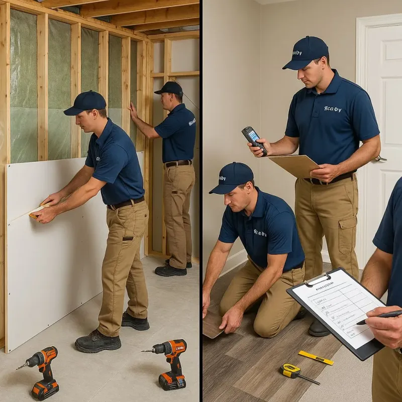 Repairs and Reconstruction process in Shoemakersville, PA
