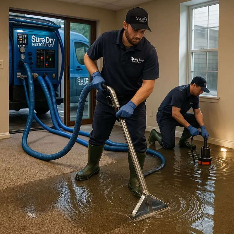 Water Extraction and Removal process in Shoemakersville, PA